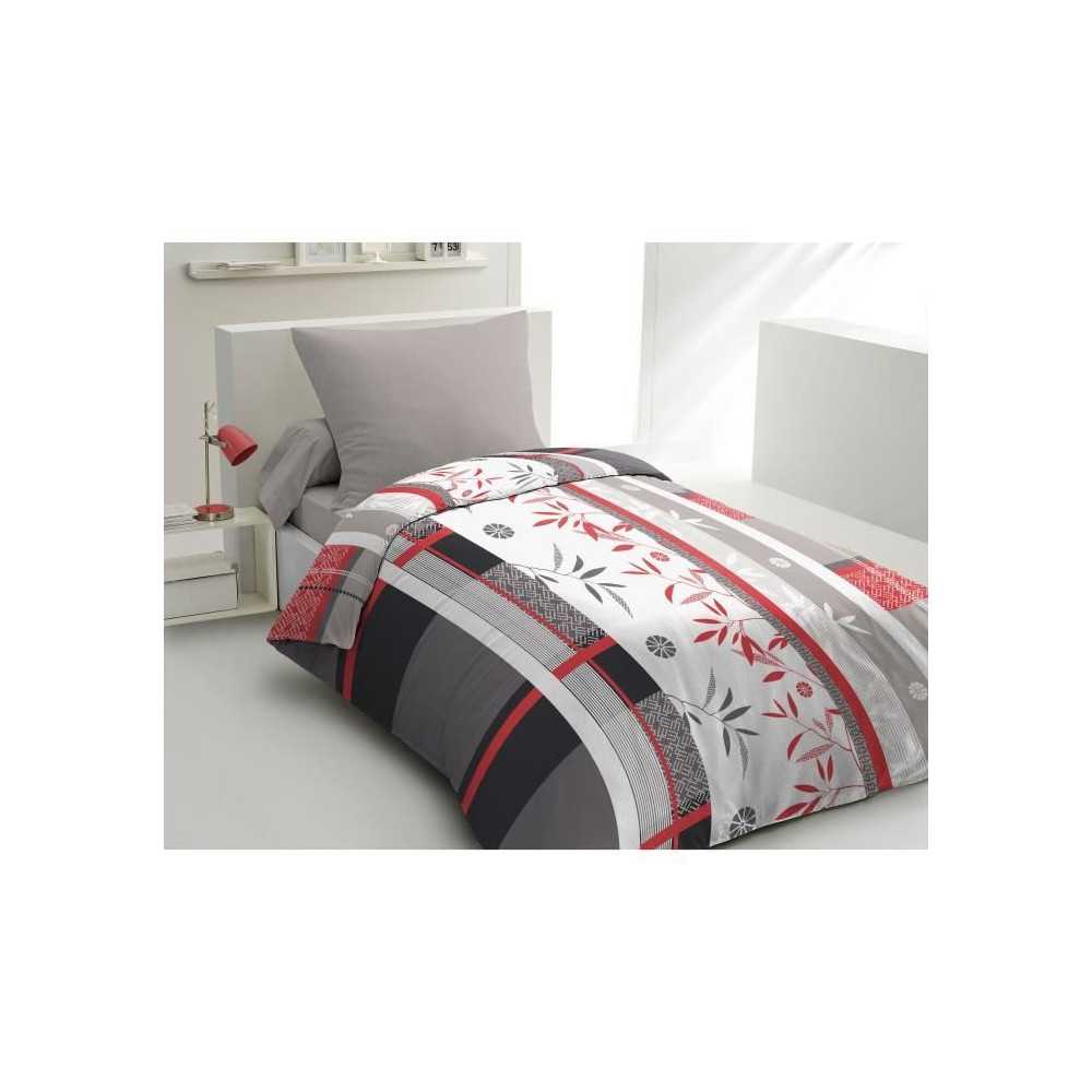 Parure de lit microfibre - HOME LINGE PASSION - SHIZUOKA - Housse 140