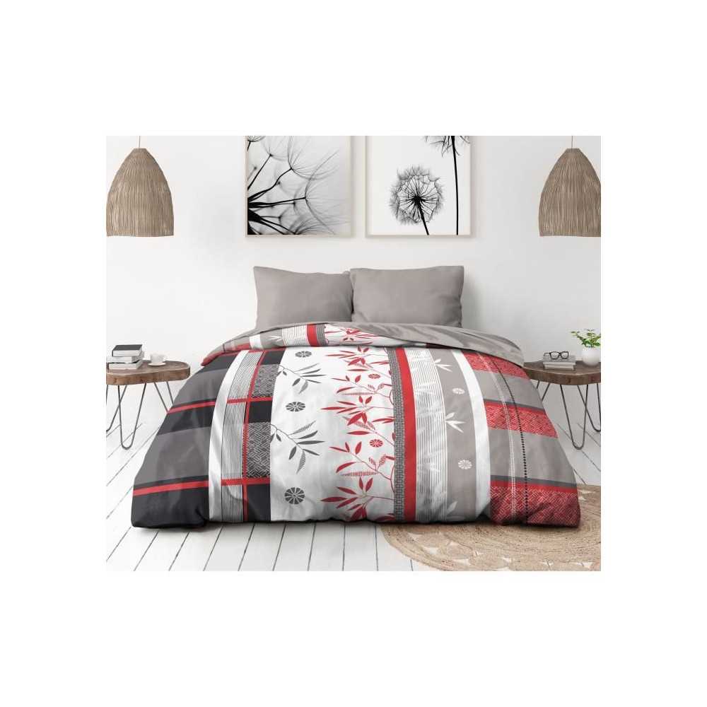 Parure de lit microfibre - HOME LINGE PASSION - SHIZUOKA - Housse 240