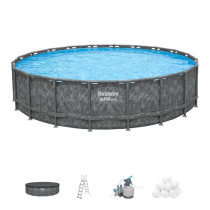 Kit Piscine hors sol tubulaire BESTWAY - APX 365™ - 610 x 132 cm - R