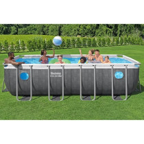 Kit Piscine hors sol tubulaire BESTWAY - Steel Pro - 488 x 244 x 122 c