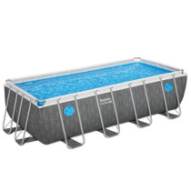 Kit Piscine hors sol tubulaire BESTWAY - Steel Pro - 488 x 244 x 122 c