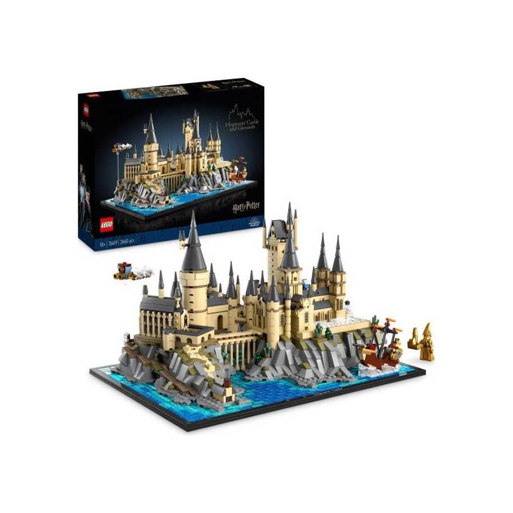 LEGO Harry Potter 76419 Le Château et le Domaine de Poudlard, Maquett