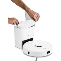 MEDION X41 SW+ - Robot Aspirateur Laveur avec station de Vidage - 200
