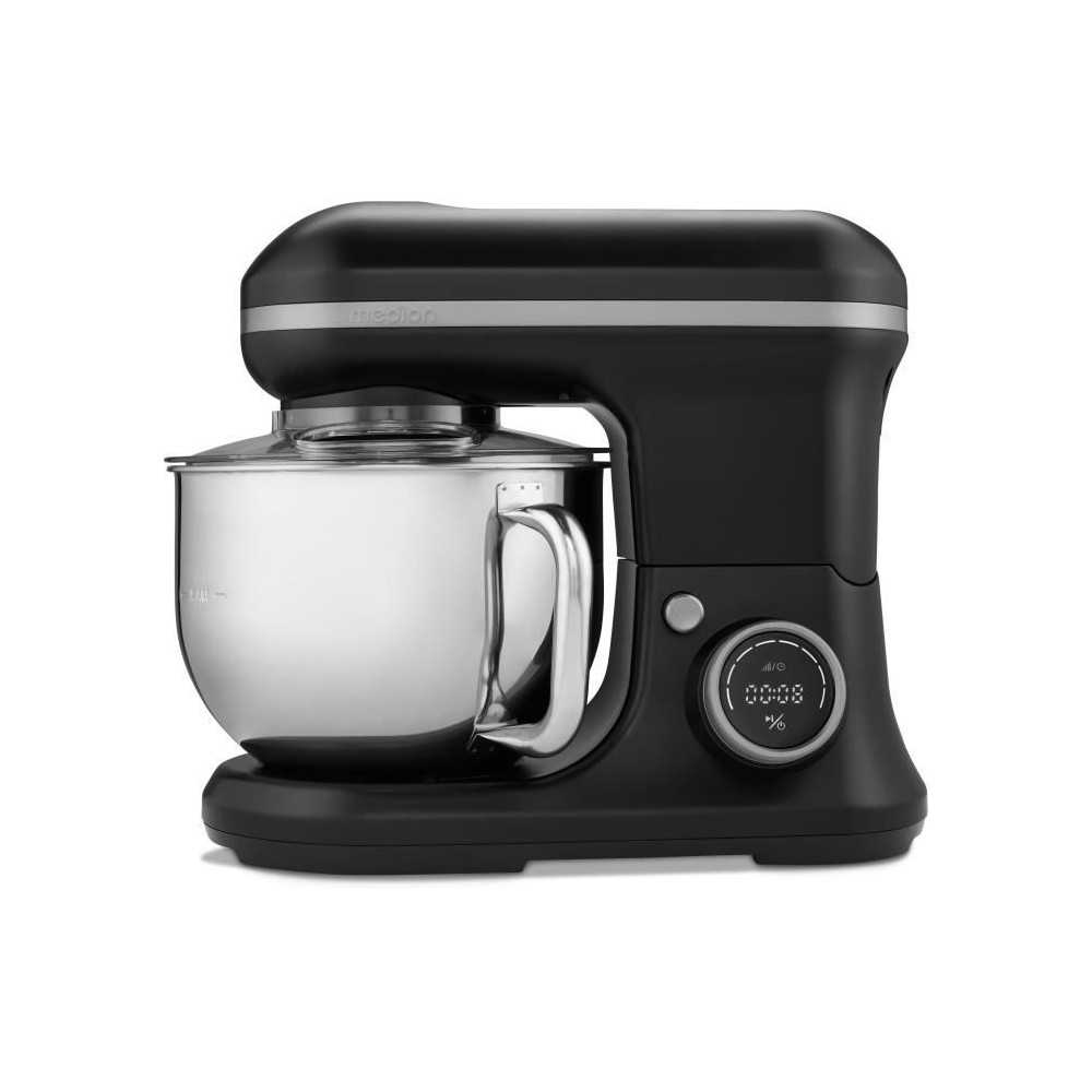 Robot pâtissier - MEDION - MD18420 - 1200 W - 5 L - 8 vitesses - Bol