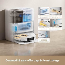 MOVA P50 Pro Ultra - Robot Aspirateur Laveur avec Station - 19 000 Pa