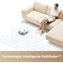 Dreame MOVA E20 - Robot Aspirateur Laveur - Navigation LDS, Puissance