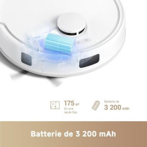 Dreame MOVA E20 - Robot Aspirateur Laveur - Navigation LDS, Puissance