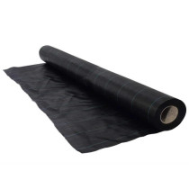 Toile de paillage paysages noire 2,10 x 25 m, traité anti UV, 100 g/m