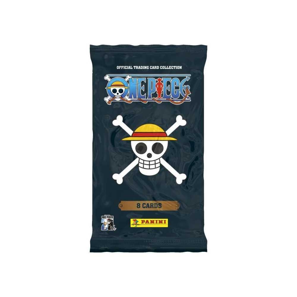 Blister - PANINI - One Piece TC 25e Anniversaire - 5 pochettes - 2 car