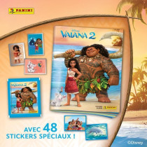 Album - PANINI - Vaiana 2 - 192 stickers - 48 brillants - Aventure cap