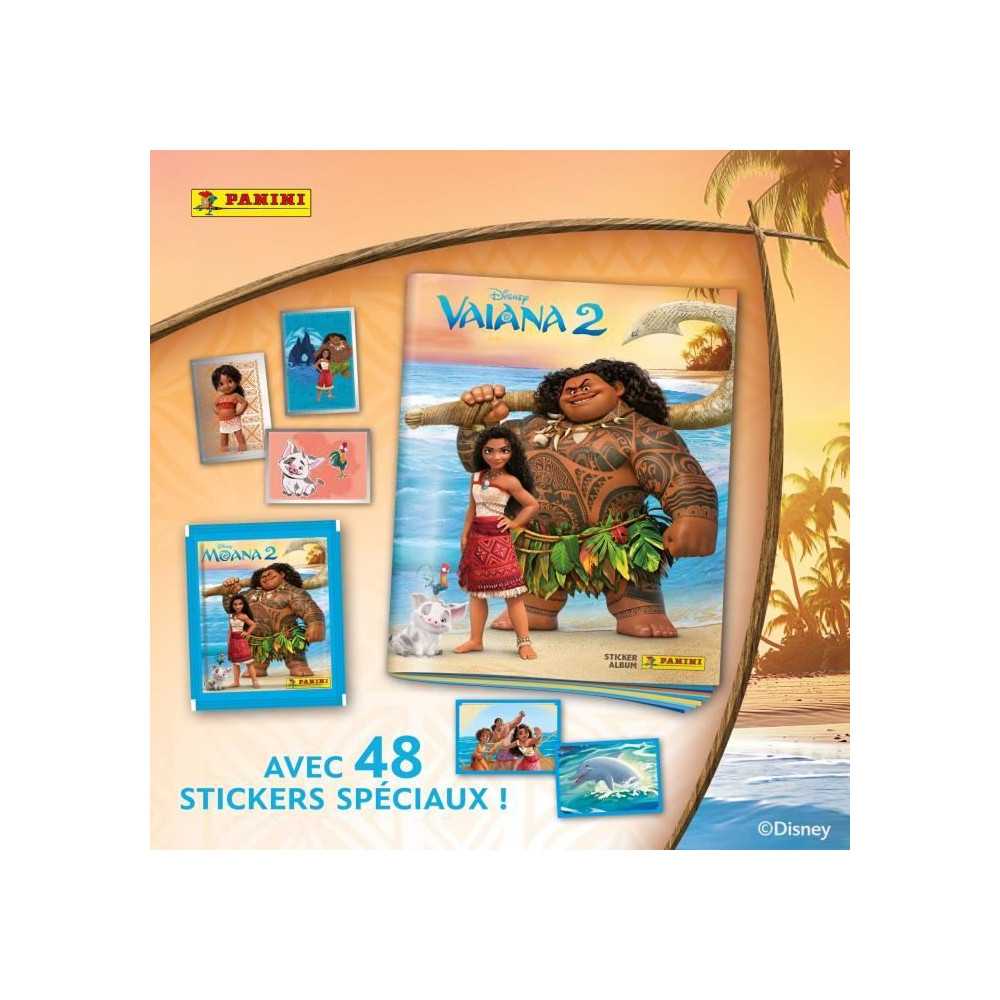 Album - PANINI - Vaiana 2 - 192 stickers - 48 brillants - Aventure cap