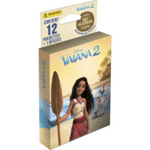 Blister - PANINI - Vaiana 2 - 12 pochettes - 1 offerte - 65 stickers