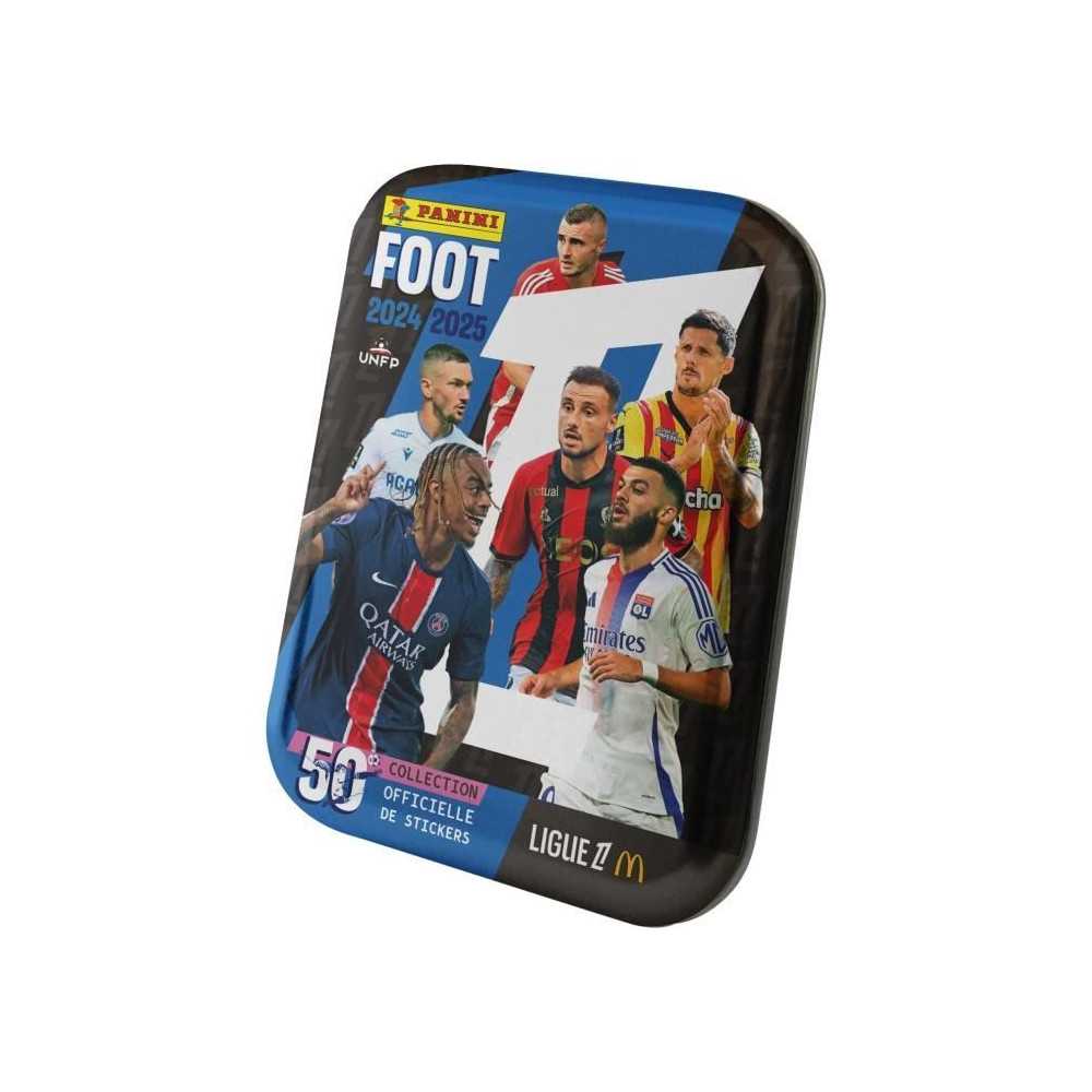 Boîte métal - PANINI - Foot Ligue 1 2024-2025 - McDonald's - 12 poch