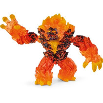 Démon de Lave, Figurine mythique avec bras et mâchoire mobiles, Joue