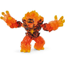 Démon de Lave, Figurine mythique avec bras et mâchoire mobiles, Joue