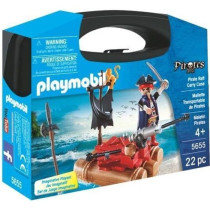 PLAYMOBIL - Valisette Pirates - Garçon - Canon et projectiles - 22 pi