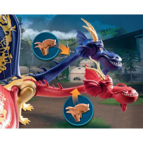 PLAYMOBIL - Dragons Nine Realms: WuWei & Jun - Jouet pour Enfant - 2 p