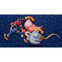 PLAYMOBIL - Dragons Nine Realms: WuWei & Jun - Jouet pour Enfant - 2 p