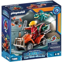 PLAYMOBIL 71085 Dragons Quad & Phil, Dragons Les Neuf Royaumes, 28 pie