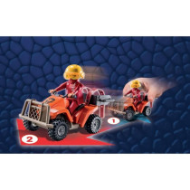 PLAYMOBIL 71085 Dragons Quad & Phil, Dragons Les Neuf Royaumes, 28 pie