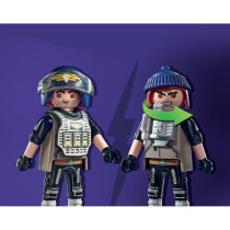 PLAYMOBIL 71147 Quad transformable de bandit, Les policiers Unité d'