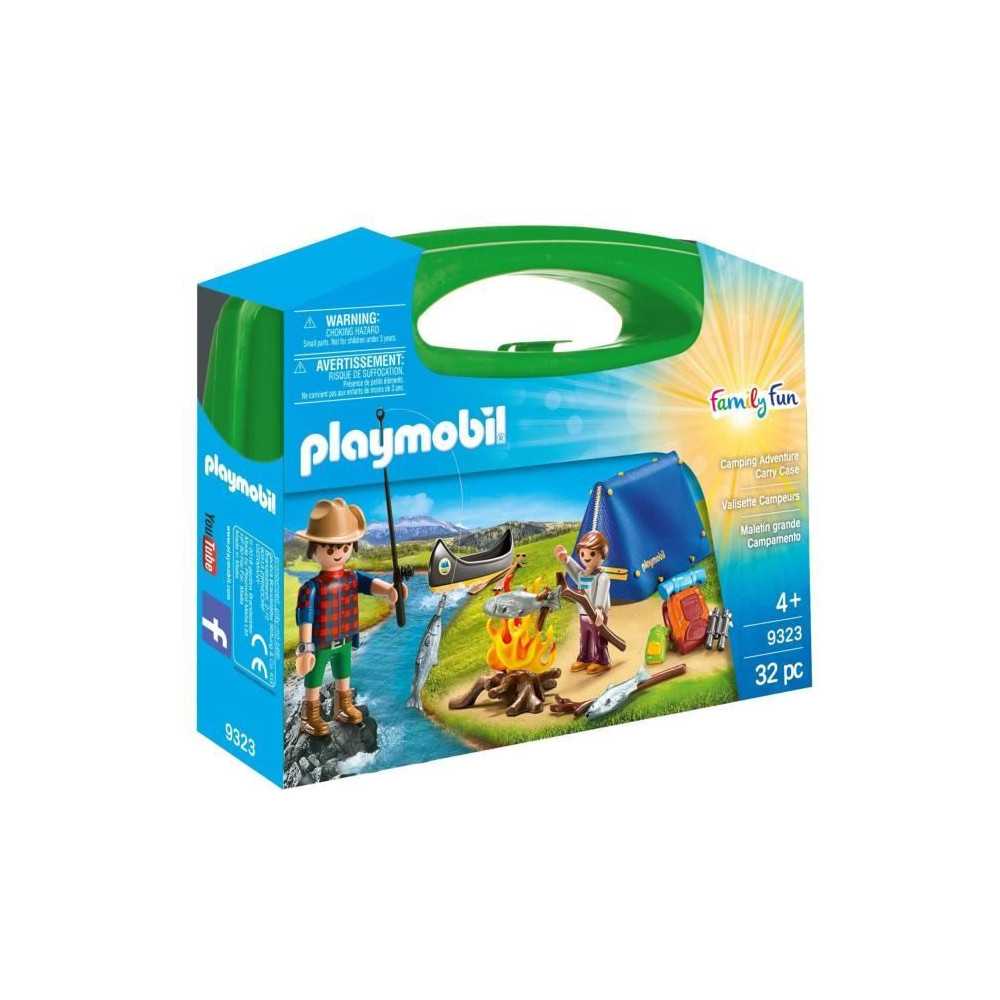 PLAYMOBIL 9323 Valisette Campeurs, Sports et Action, 2 personnages, te