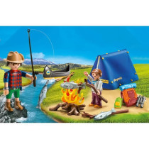 PLAYMOBIL 9323 Valisette Campeurs, Sports et Action, 2 personnages, te