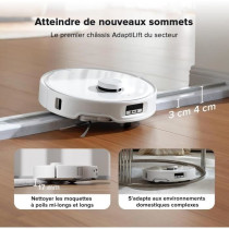 ROBOROCK QREVO CURV - Robot Aspirateur Laveur avec station multifoncti