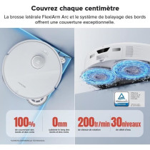 ROBOROCK QREVO CURV - Robot Aspirateur Laveur avec station multifoncti