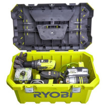 Boîte a outils 49 cm - 33 L - Attaches métal RYOBI