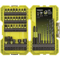 RYOBI - Coffret empilable 38 accessoires mixtes spécial impact perça