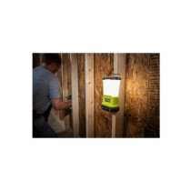 Lanterne LED RYOBI 18V One+ - 850 Lumens - sans batterie ni chargeur -