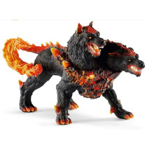 Figurine Cerbere de lave, Enfant, 7 ans et plus, SCHLEICH 42451 Eldrad