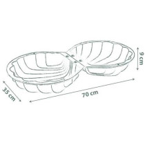 SMOBY - SMOBY Life - Mini Bac Sable Double Garni