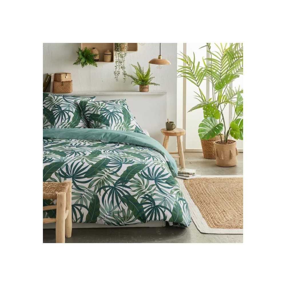 Parure de lit - TODAY Crazy - Imprimé Jungle - 2 personnes - 220 x 24