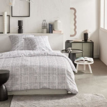 Parure de lit - TODAY Crazy - Imprimé Carreaux - 2 personnes - 220 x