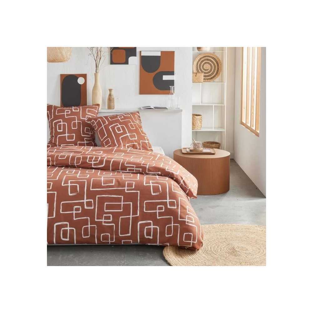 Parure de lit - TODAY Crazy - Imprimé Graphique - 2 personnes - 220 x