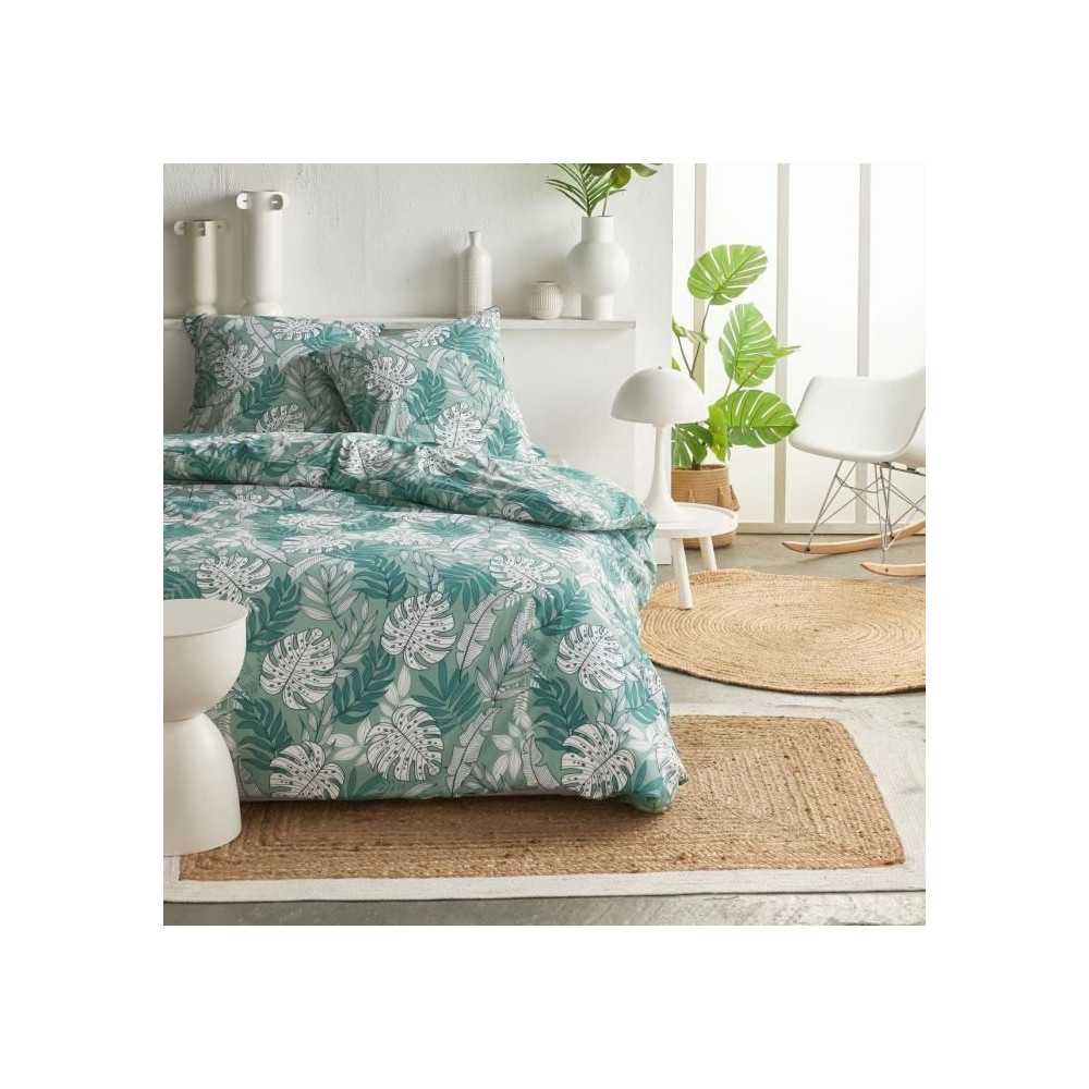 Parure de lit - TODAY Crazy - Imprimé Jungle - 2 personnes - 220 x 24
