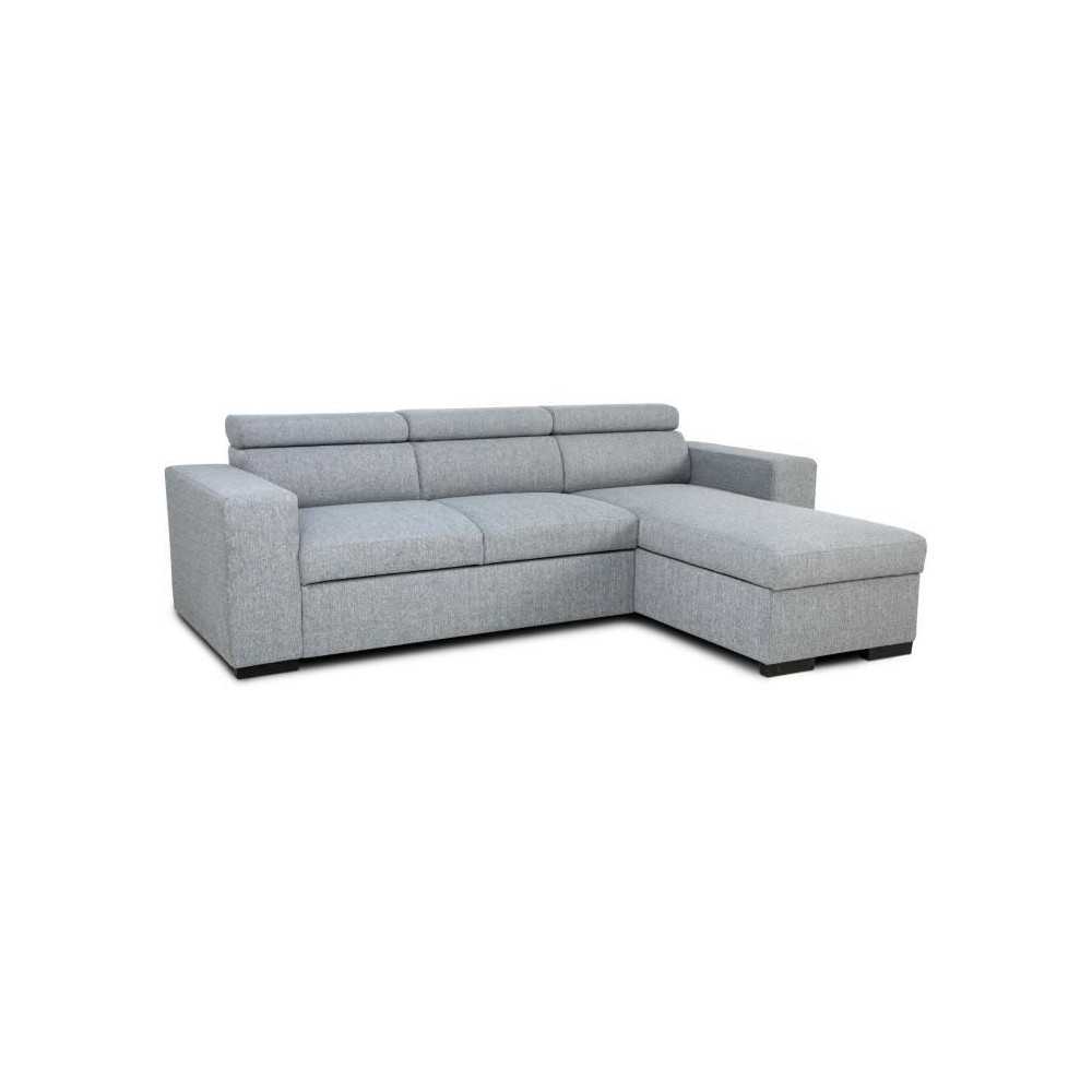 Canapé d'angle convertible reversible avec coffre - 4 personnes - VIC