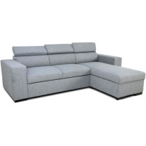 Canapé d'angle convertible reversible avec coffre - 4 personnes - VIC