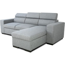 Canapé d'angle convertible reversible avec coffre - 4 personnes - VIC