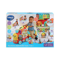 Porteur Maxiloco Mon Trotti Train 7 En 1 - VTECH BABY - Rouge - Musica