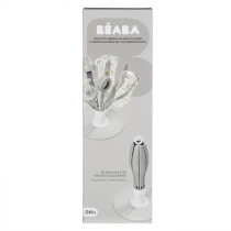 Béaba Egoutte Biberon Pliable Flower Grey