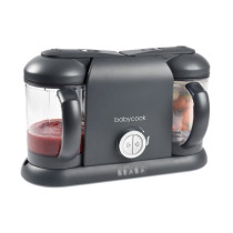 BÉABA - Babycook Duo - Robot Bébé 4 en 1 Mixeur-Cuiseur - Cuisson V