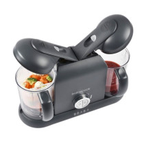 BÉABA - Babycook Duo - Robot Bébé 4 en 1 Mixeur-Cuiseur - Cuisson V