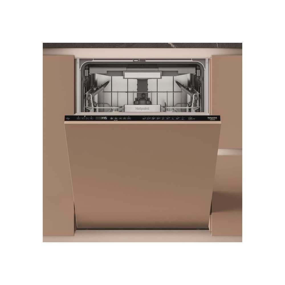 Lave-vaisselle tout intégrable HOTPOINT H7IHP40L - 15 couverts - 40 d