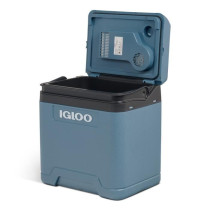 Glaciere électrique - IGLOO - 12 V - Modern bleu - 26 L