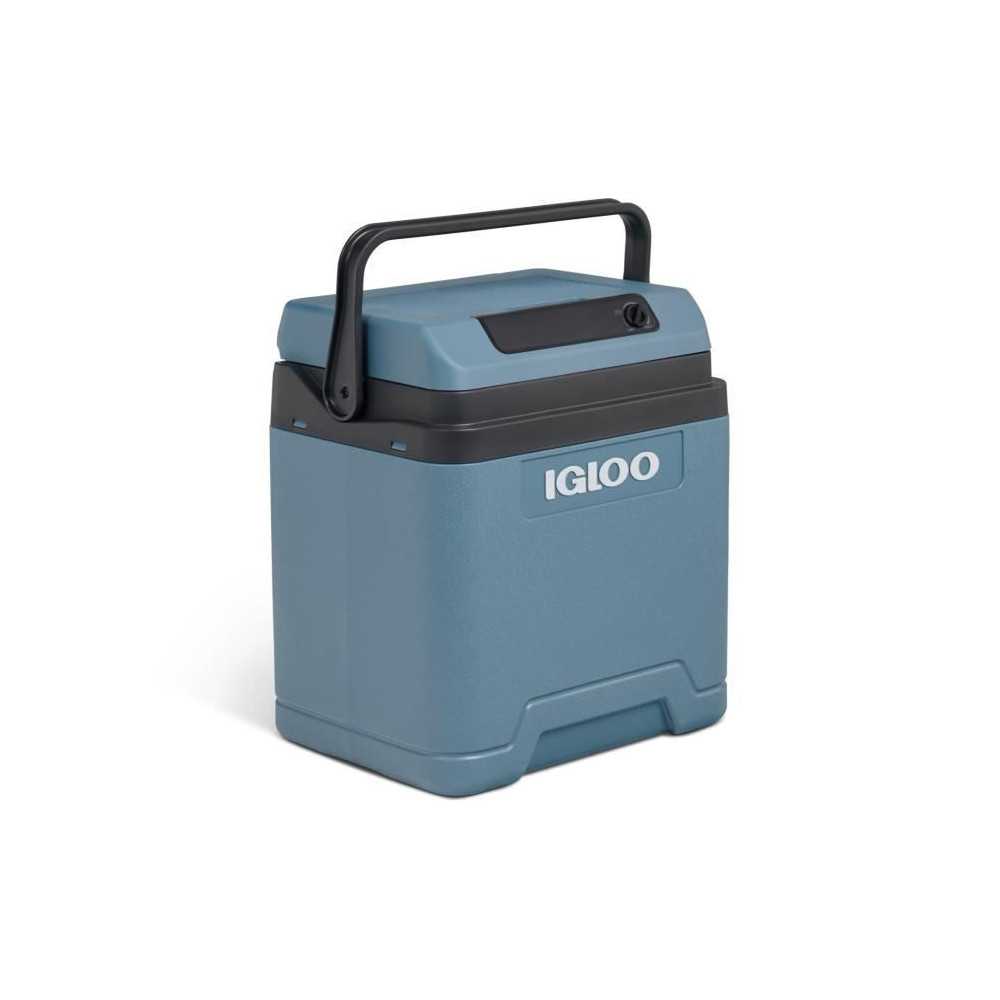 Glaciere électrique - IGLOO - 12 V - 230 V - Modern bleu - 26 L