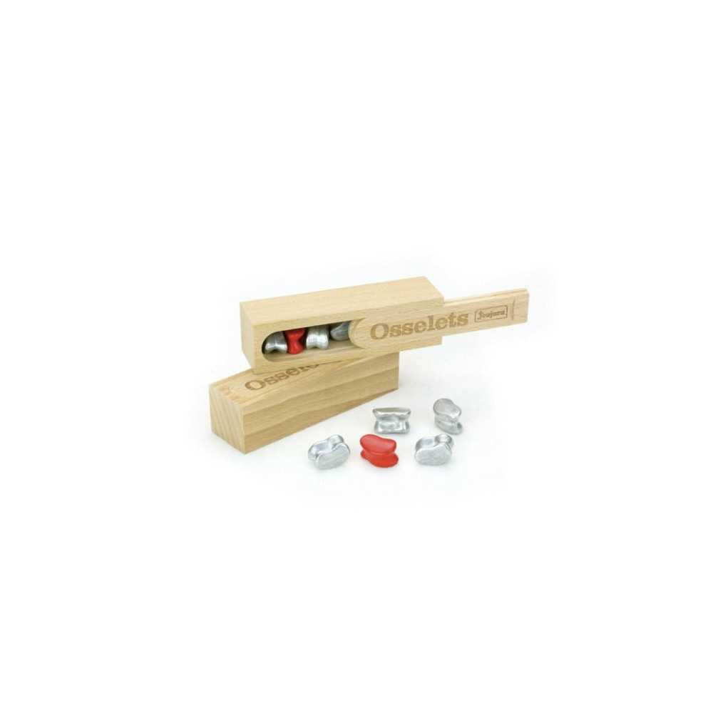 Jeu de société traditionnel - JEUJURA - Osselet - Mixte - Intérieur