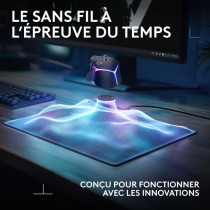 Tapis de souris - Systeme de charge sans fil - Logitech G - Powerplay